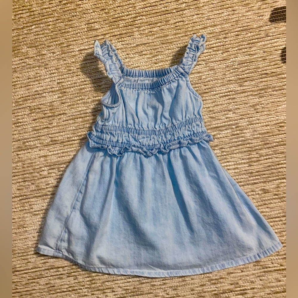 Old Navy Light Denim Dress 12-18M